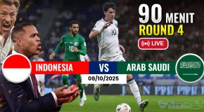 Jadwal Timnas Indonesia vs Arab Saudi 2025
