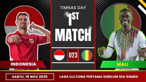 Jadwal Live Timnas U23 Indonesia vs Mali November 2025