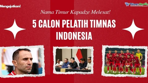 Nama Timur Kapadze Melesat! Ini Daftar 5 Calon Pelatih Timnas Indonesia yang Lagi Diincar PSSI