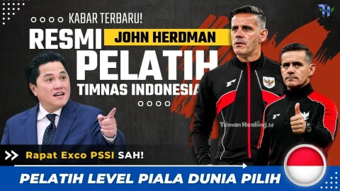 Rapat Exco PSSI Sah, John Herdman Resmi Dipilih jadi Pelatih Baru Timnas Indonesia
