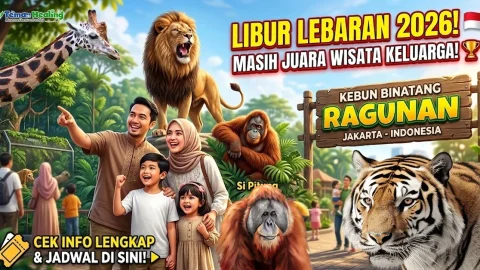Libur Lebaran 2026: Ragunan Masih Jadi Juara Wisata Keluarga! Ini Info Terbarunya