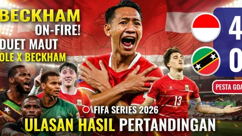 Highlight Timnas Indonesia vs Saint Kitts and Nevis FIFA Series 2026 Beckham Putra Gol