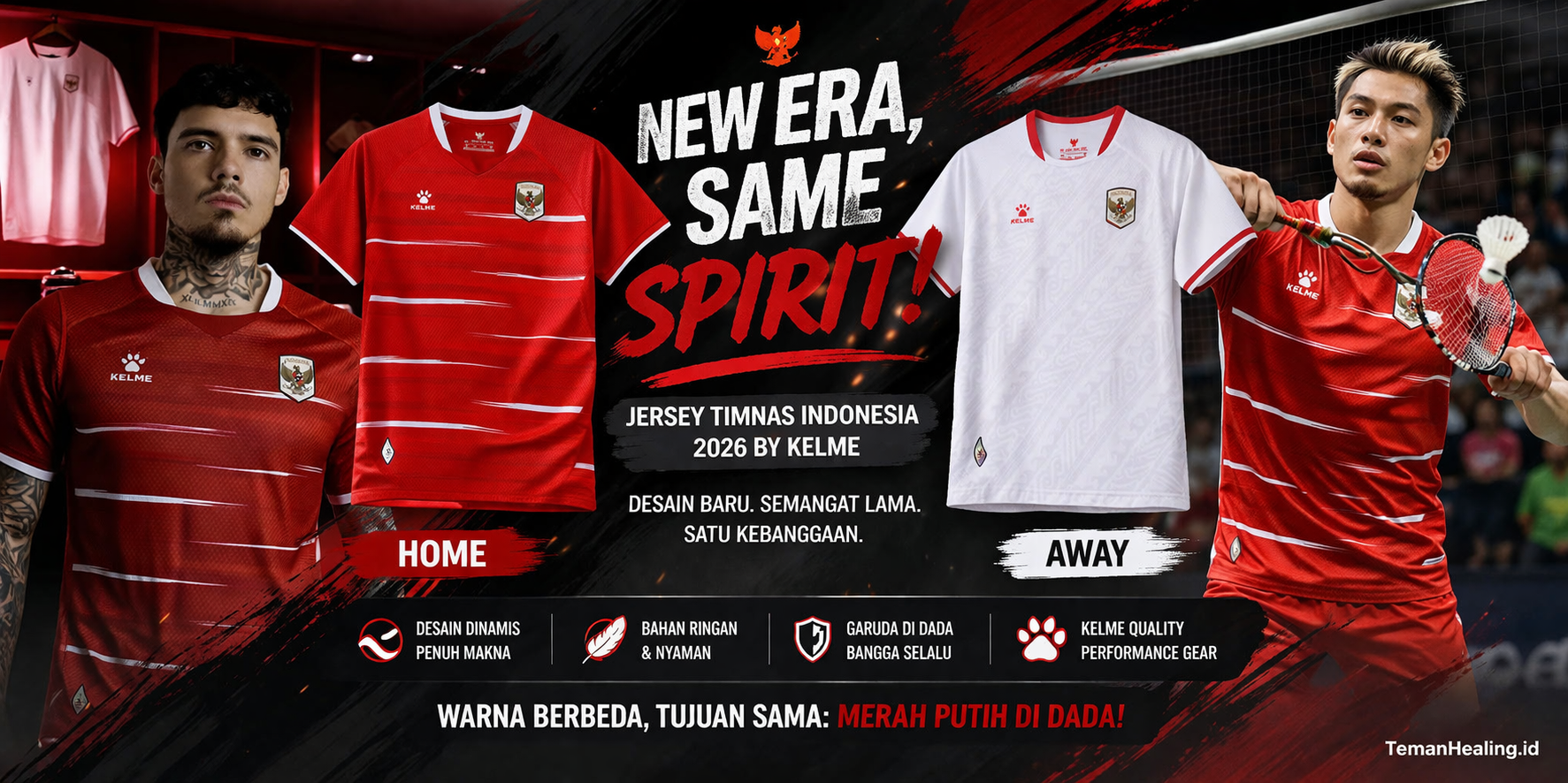 Jersey Away Identitas Budaya dalam Batik dan Pixel