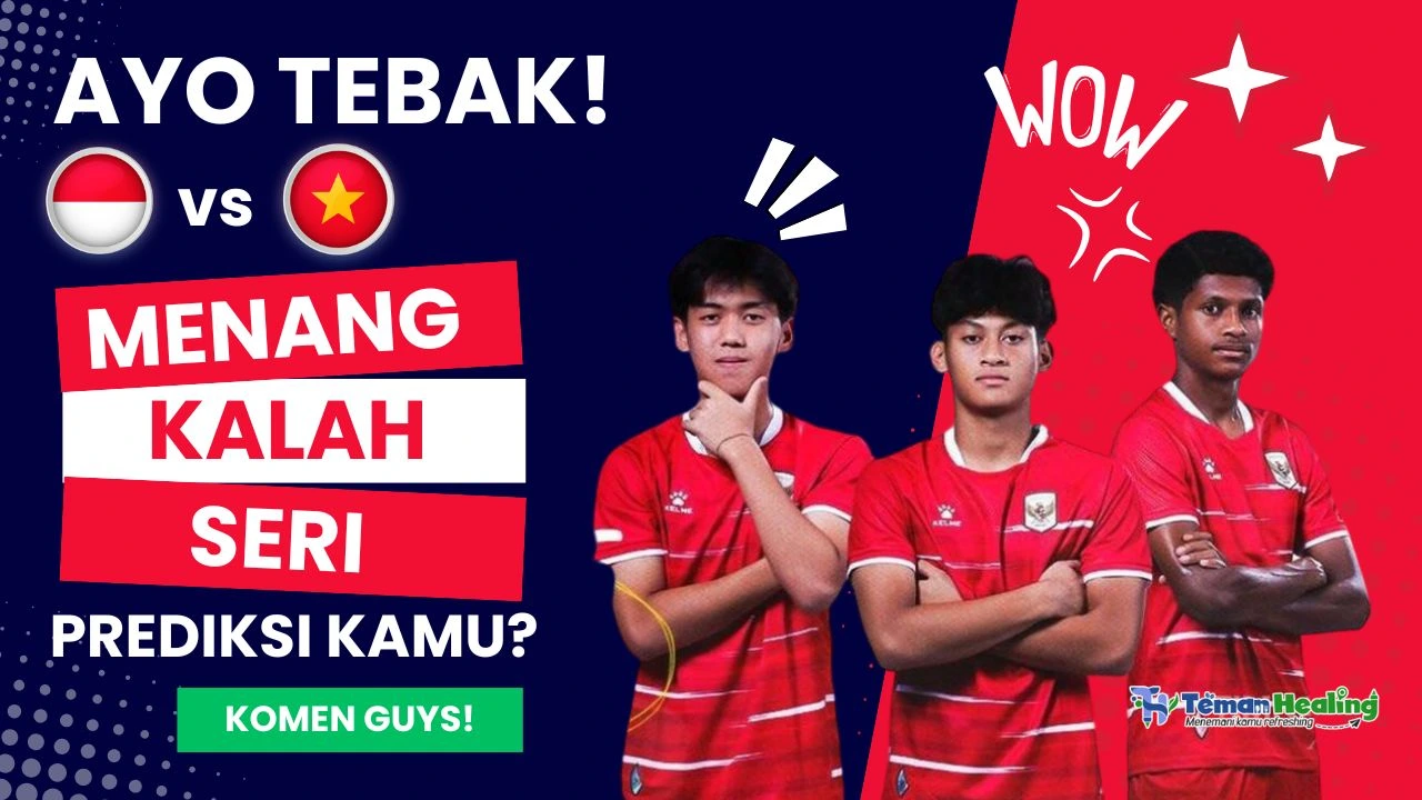 Hasil Indonesia vs Vietnam U17: Kalah, Menang, Seri?