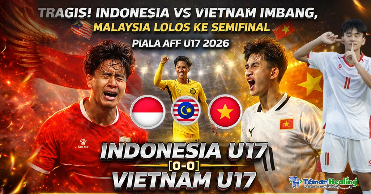 Indonesia U-17 Gagal ke Semifinal, Malaysia Justru Lolos Semifinal Piala AFF U-17 2026