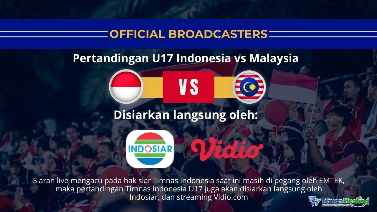 Jadwal siaran LIVE Timnas Indonesia U-17 di Indosiar dan Vidio