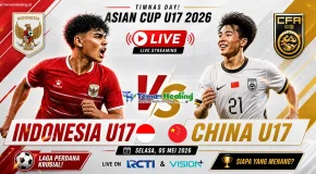 LIVE MALAM INI! Jadwal Timnas Indonesia U-17 vs China U-17 di Piala Asia U-17 2026, Siaran Dimana?
